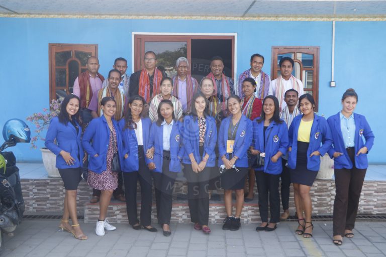 A Direção Nacional dos Recursos Humanos realizou a despedida dos estudantes estagiários da Universidade da Paz no MESCC