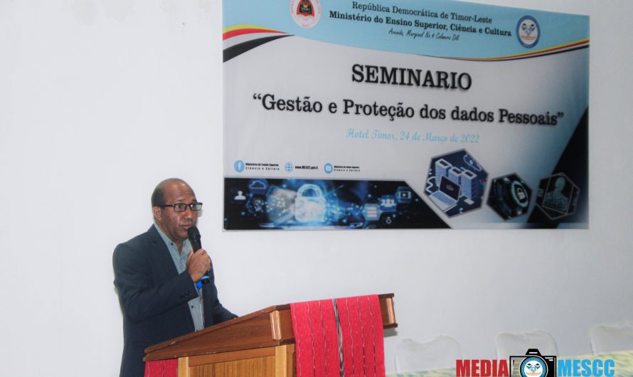 Seminar of Management and protection of personal Information