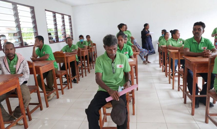 Inauguration of community learning Center “Haburas Manuleu Oan”  (HAMO)