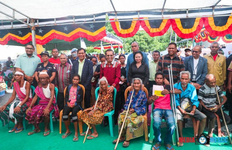 MESCC participou na cerimónia de Lançamento da distribuição de subsídios a cidadãos idosos e inválidos