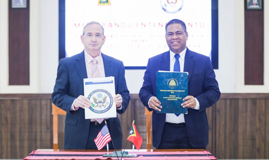 MESSK Asina Nota Intendimentu (MoU) ho Estadu Unidus Amerika Iha Área Ensinu Superiór