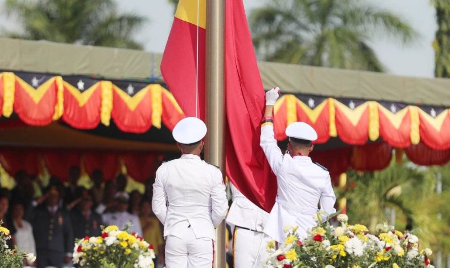 LENSA FOTO “SERIMÓNIA KOMEMORASAUN LORON NASIONÁL RESTAURASAUN INDEPENDÉNSIA RDTL BA DALA 21”