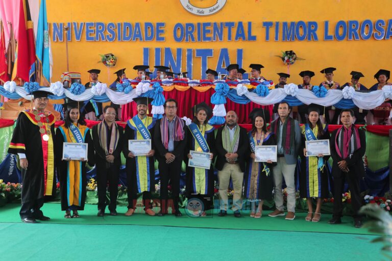 O MINISTRO DO ENSINO SUPERIOR, DR. JOSÉ HONÓRIO, PARTICIPOU NA CERIMÓNIA DE GRADUAÇÃO DA UNITAL