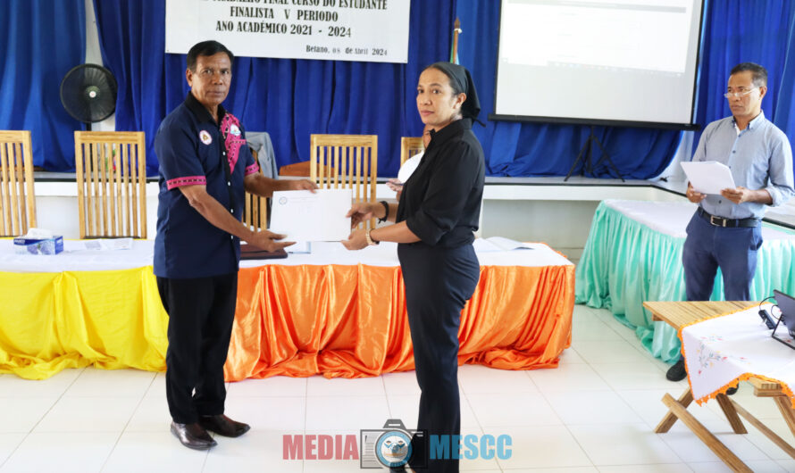Socialização do “Currículo Padrão Nacional de Timor-Leste” para as Instituições de Ensino Superior no município de Manufahi