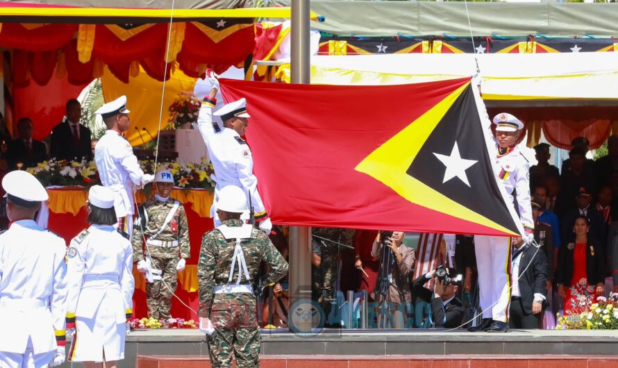 S.E. DR. JOSÉ HONÓRIO PARTICIPOU NA CELEBRAÇÃO DO ANIVERSÁRIO DA RESTAURAÇÃO DA INDEPENDÊNCIA DA RDTL