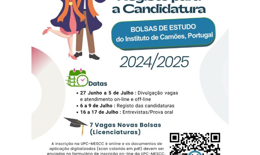 PROGRAMA DE BOLSAS DE ESTUDO DO CAMÕES