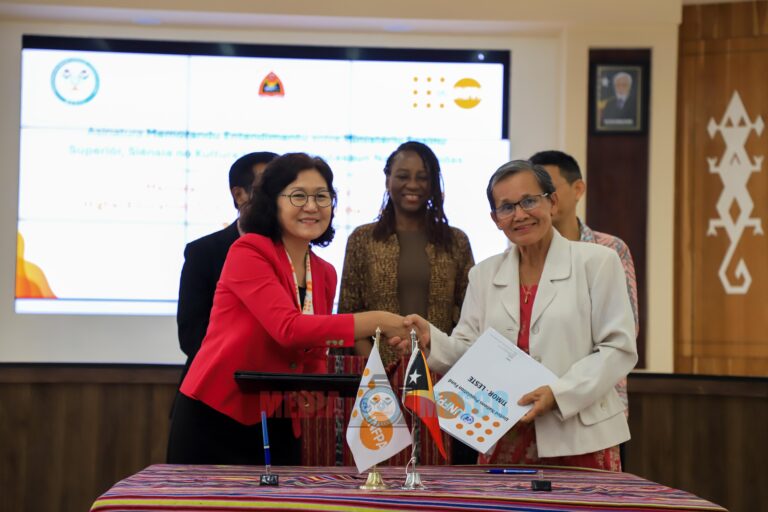 ASSINATURA DE MEMORANDO DE ENTENDIMENTO ENTRE O MESCC E O UNFPA