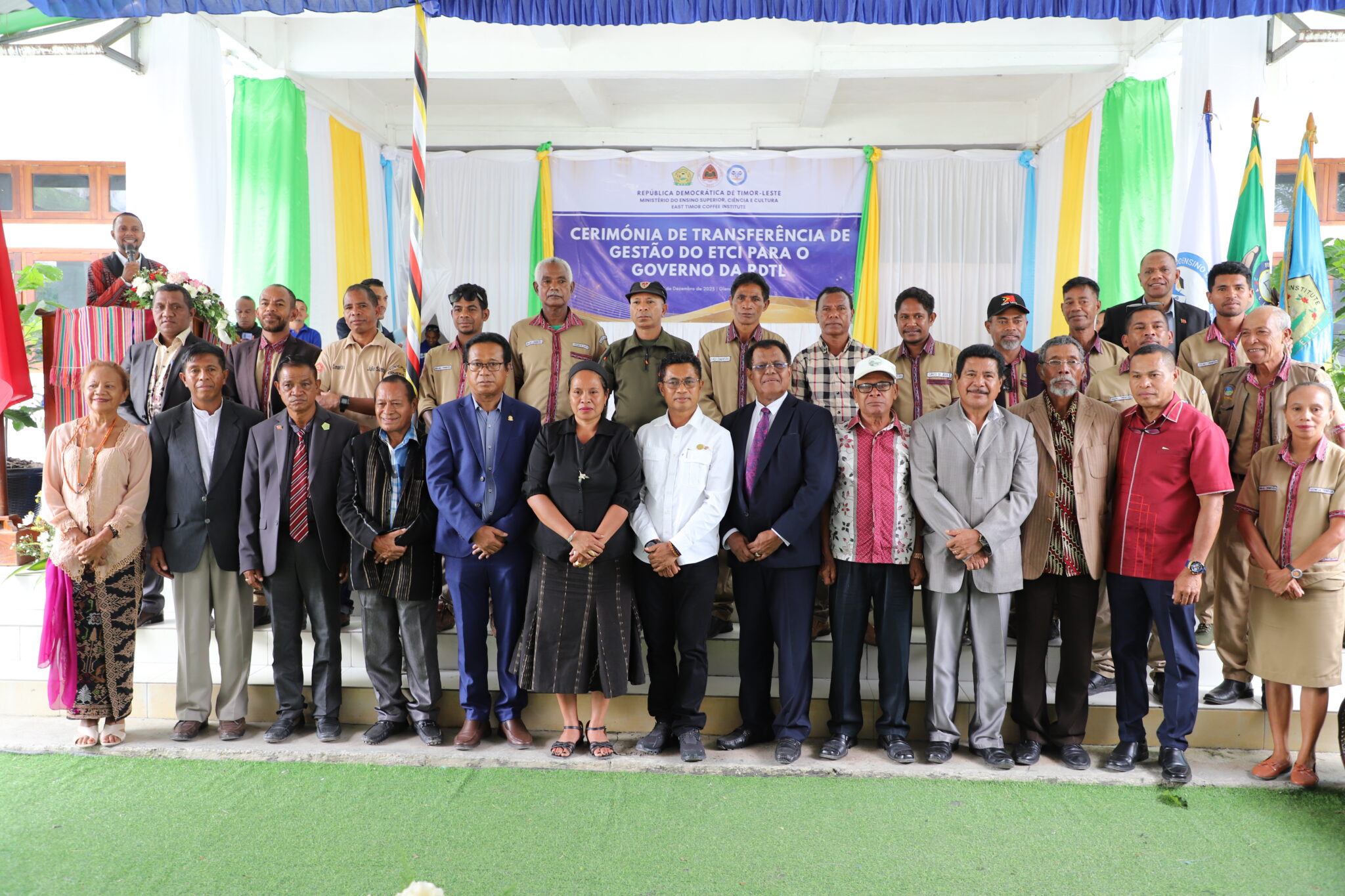 CEREMONY FOR THE TRANSFER OF MANAGEMENT OF ETCI TO THE GOVERNMENT OF ...