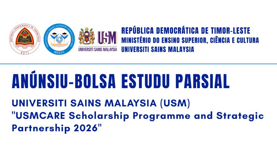 BOLSA ESTUDU PARSIAL – UNIVERSITI SAINS MALAYSIA (USM)